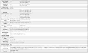Hypertherm 088121 Specs